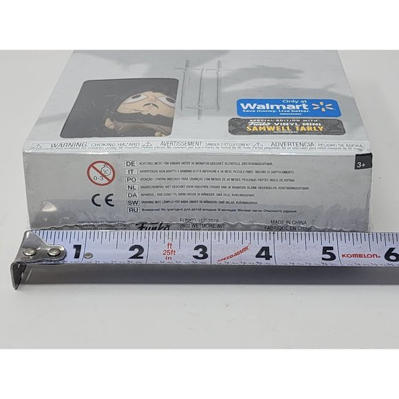 New Complete Season 3 Game Of Thrones Blue Ray DVDs Mini Funko Pop Samwell Tarly - Picture 7 of 10